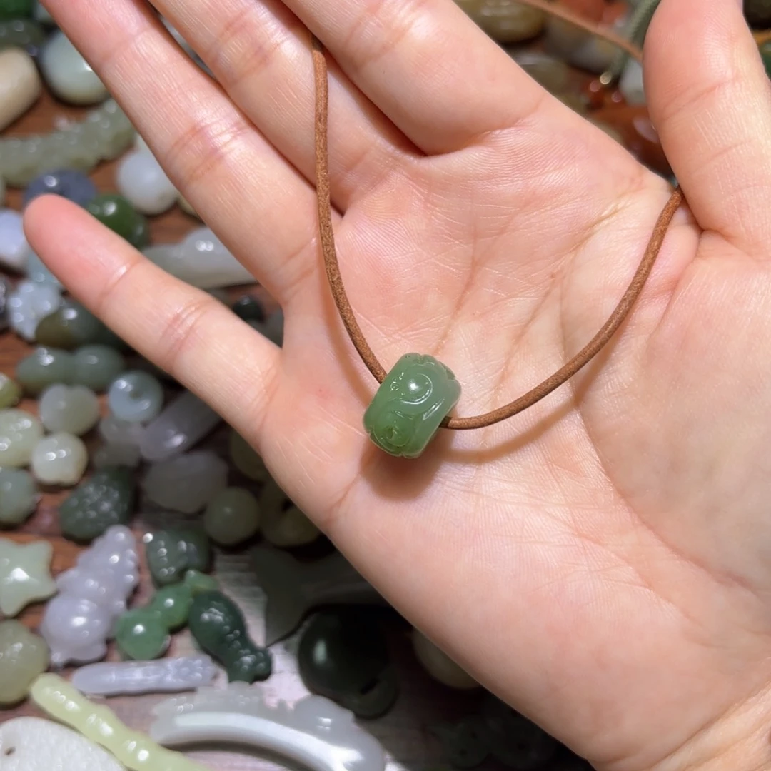 和田玉珠宝半成品未镶嵌