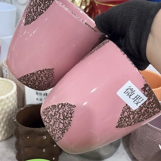 多肉绿植陶瓷花盆9.9包邮