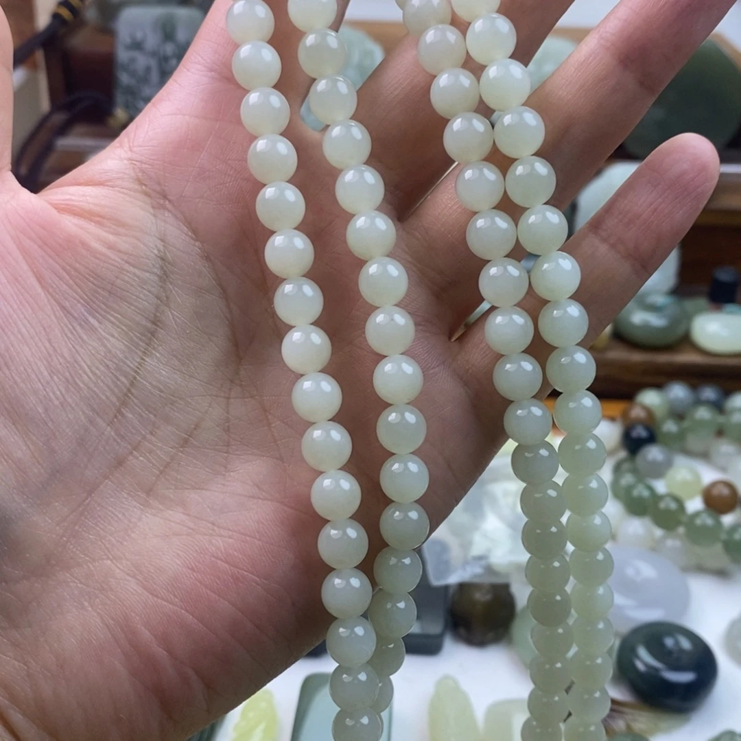 金***窑未镶嵌手串和田玉