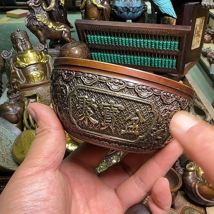 铜器办公室茶室摆件