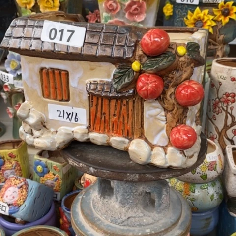 【闪购商品】红陶粗陶材质多肉花盆