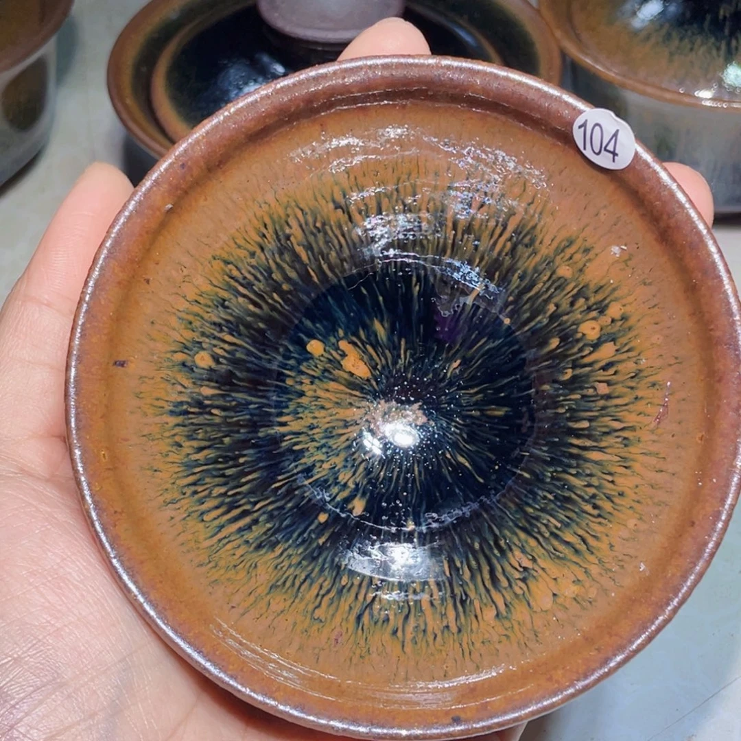 茶盏龙窑柴烧建盏104