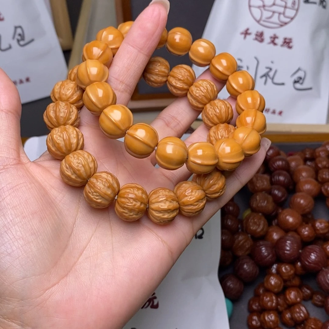 猴头核桃手串鲨鱼京八棱