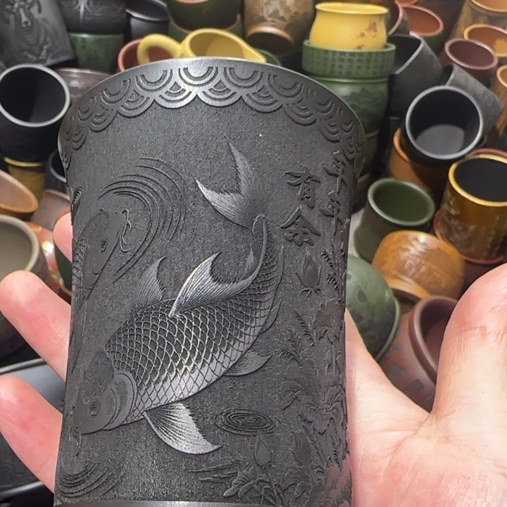 茶杯紫砂全手工紫砂