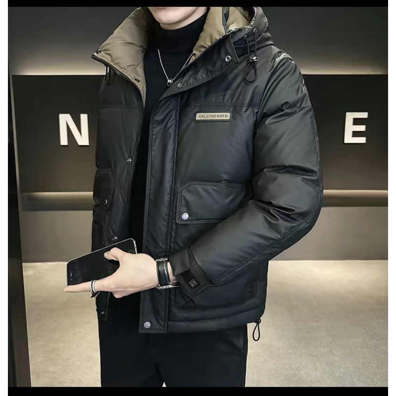 【免打理蓄热2.0】冬季好打理机理感加厚情侣保暖防寒服9011