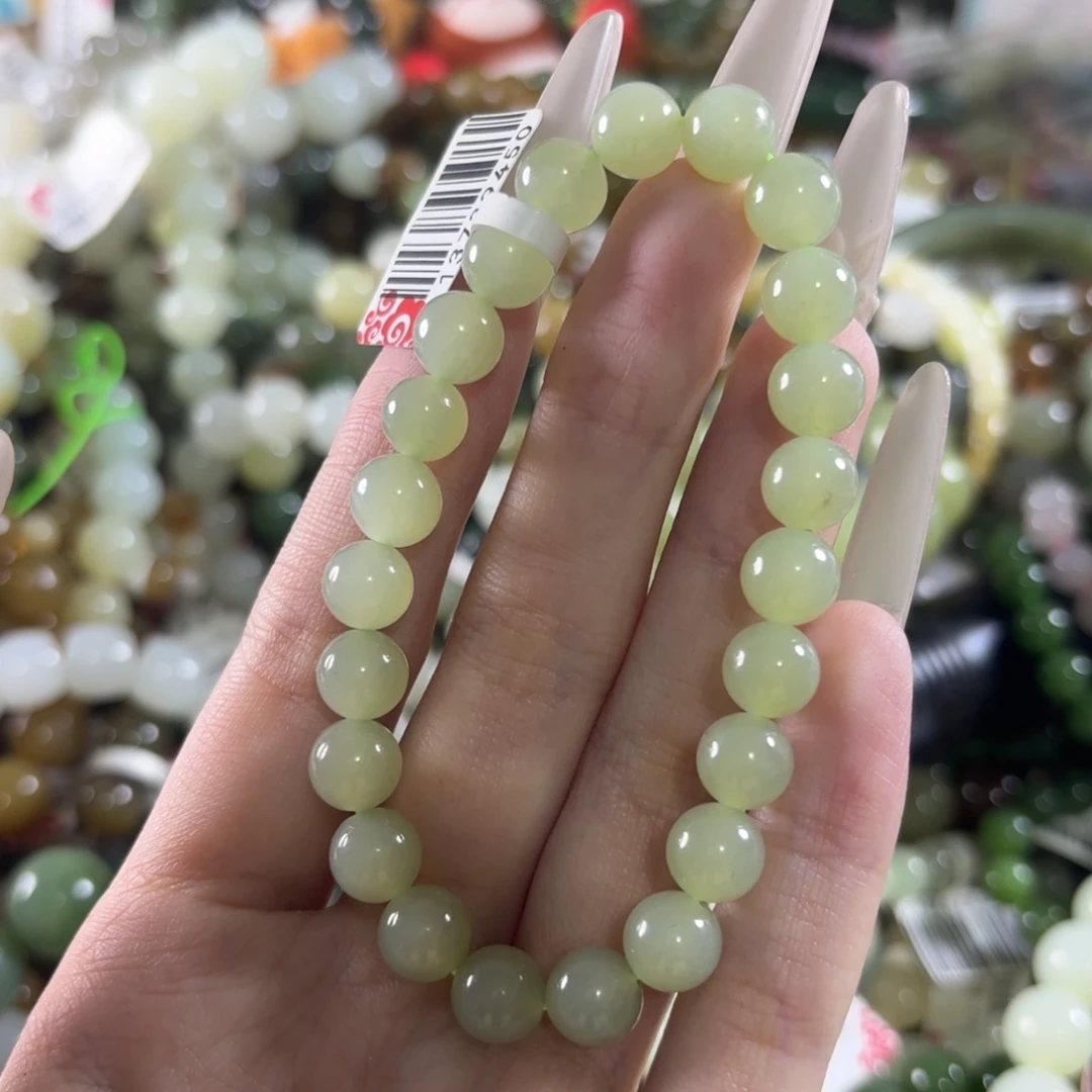 和田玉未镶嵌手链221