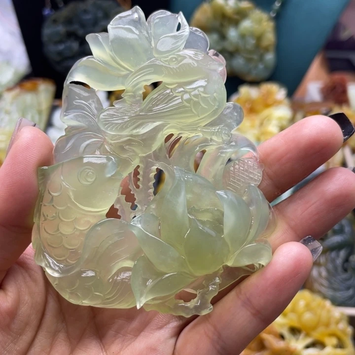 蛇纹石玉未镶嵌挂件