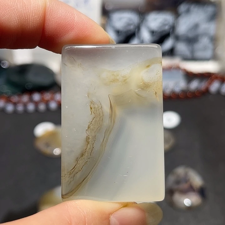 玛瑙/玉髓未镶嵌吊坠(不含链)