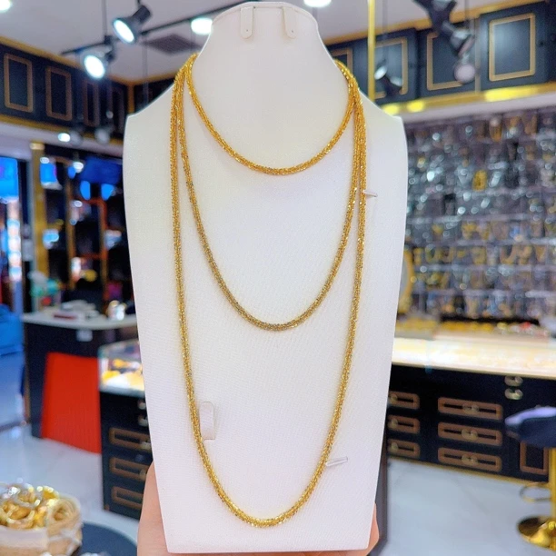 铜合金项链 爱纳扎尔20250666时尚新款手工百搭手作紫色三件套