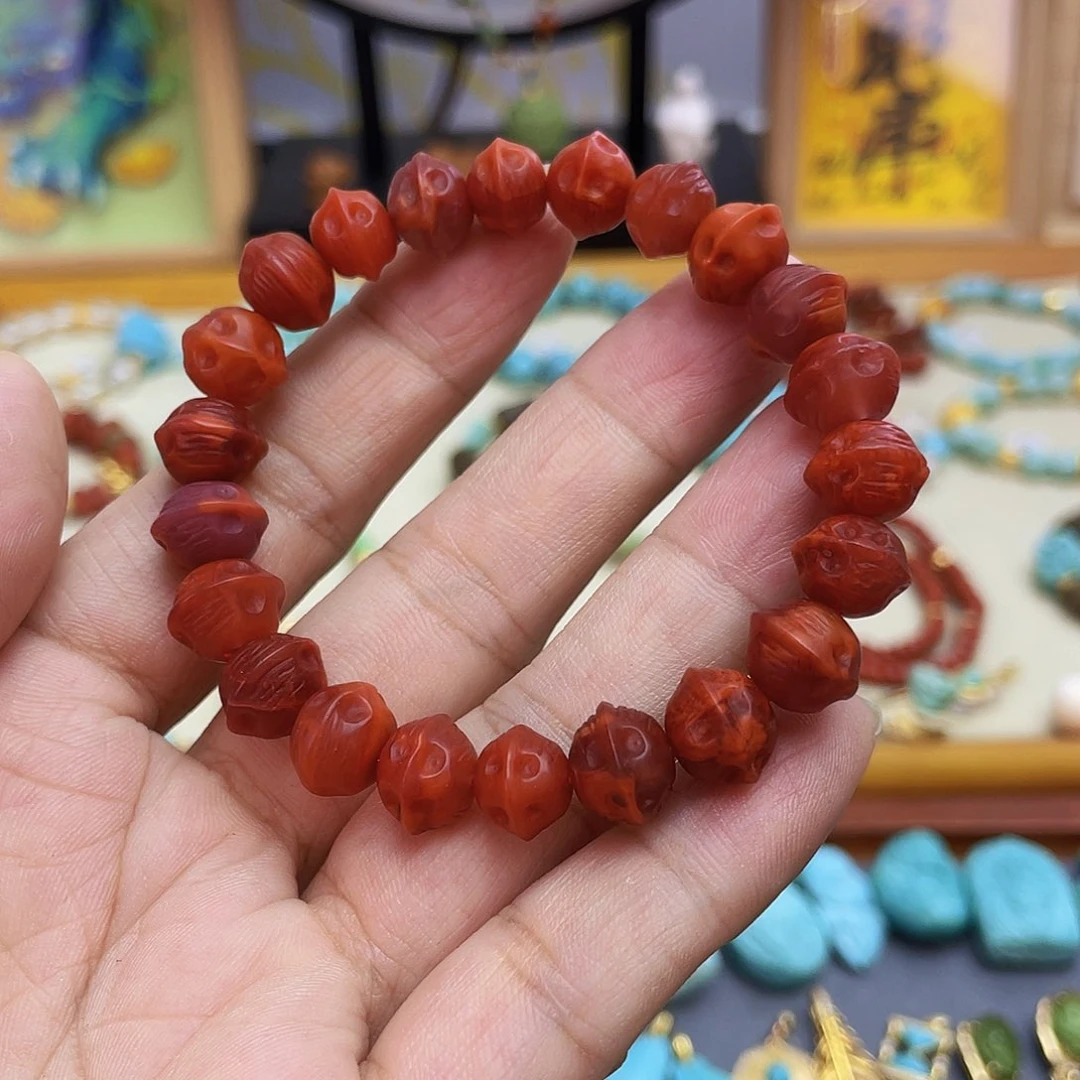 手链未镶嵌南红玛瑙