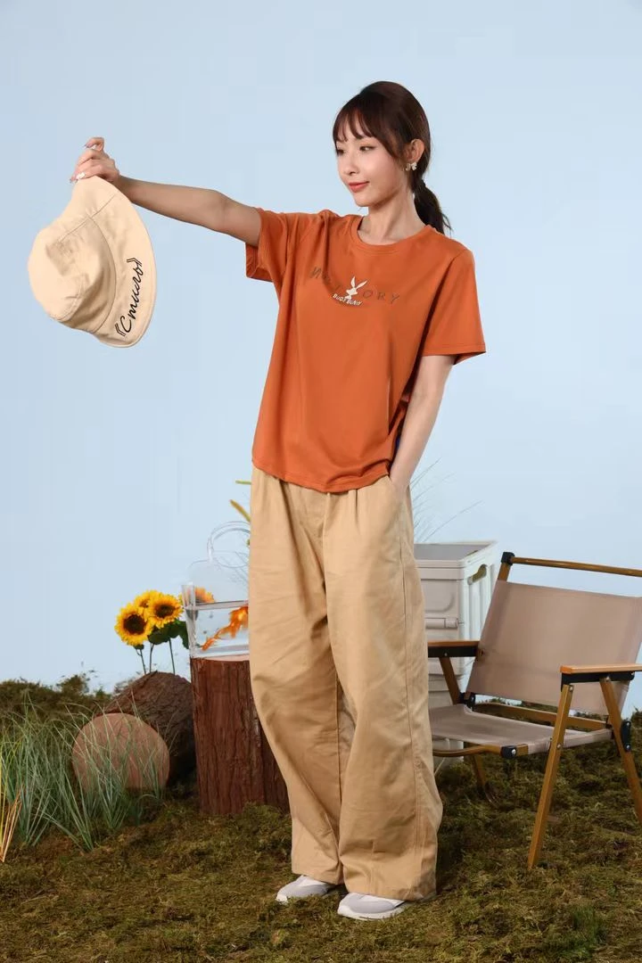 2039夏季女士圆领短袖