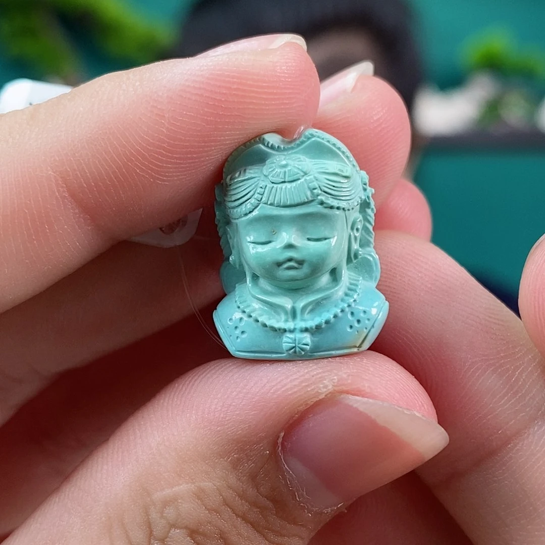 绿松石珠宝奇石未镶嵌