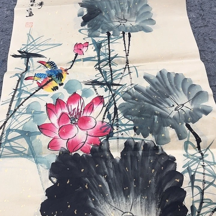 国画无毛或被短柔毛