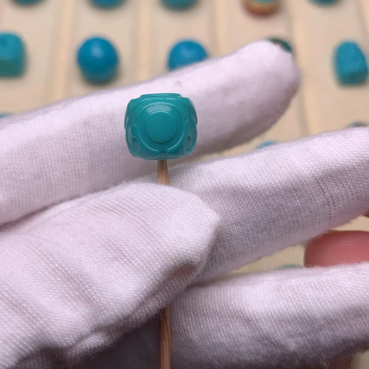 绿松石未镶嵌绿松石博古11.3