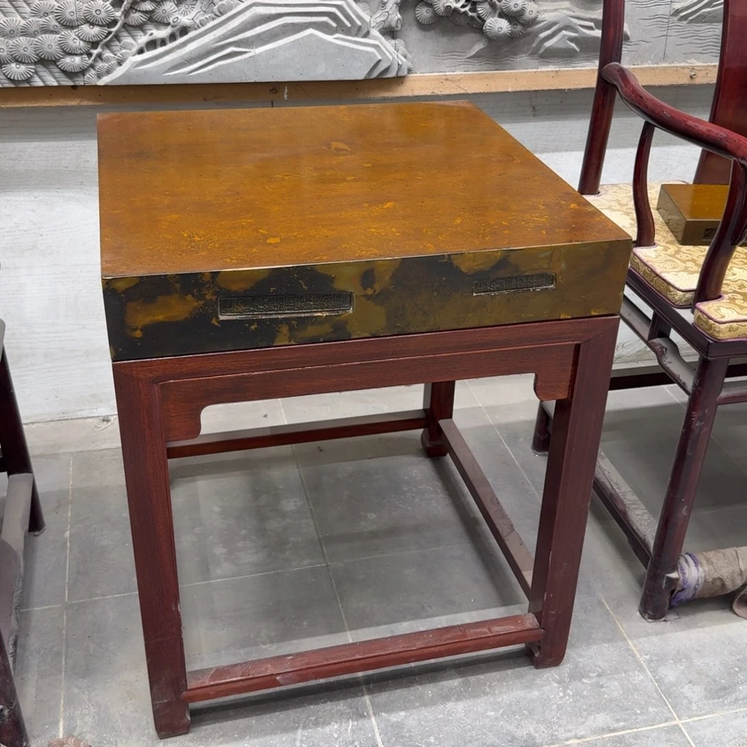 砖雕57-57 古铜色 一套 高66cm