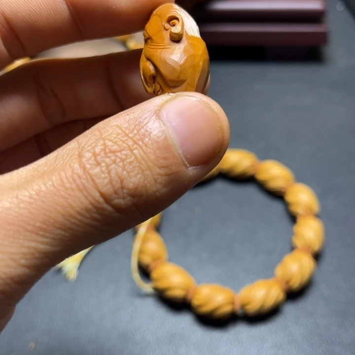 手串/手链橄榄核橄榄核雕罗汉单颗