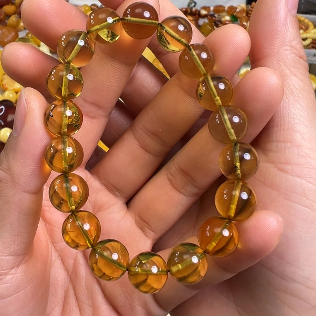 未镶嵌蜜蜡裸石琥珀