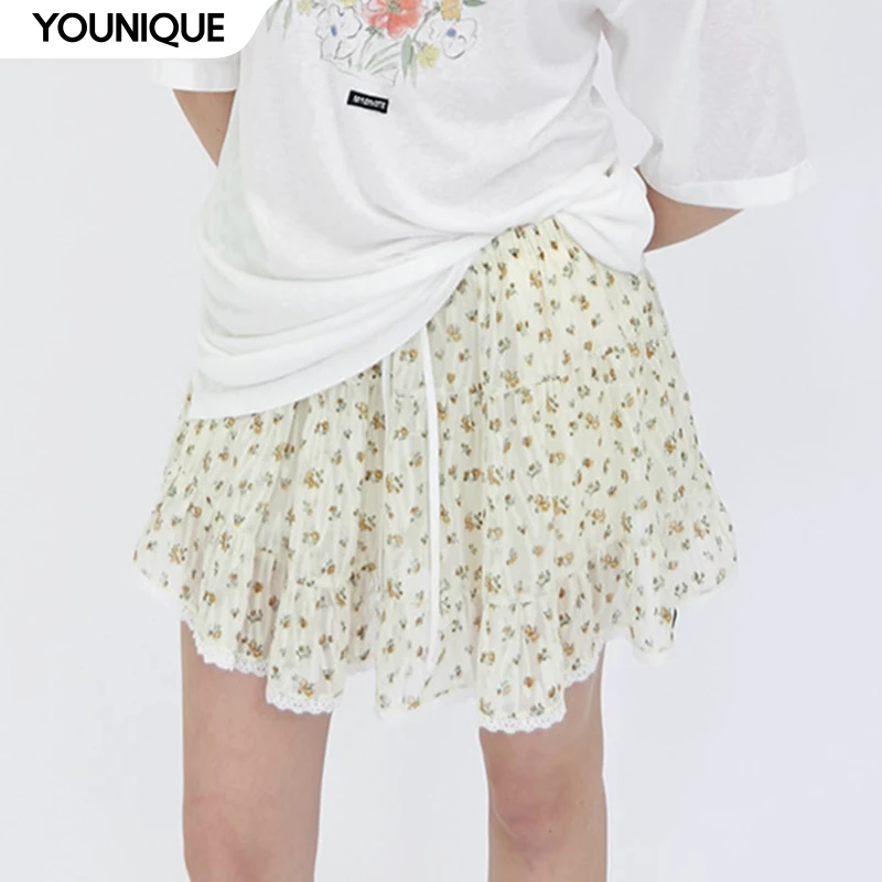 【M1DNOTE】新品25秋冬碎花短裙（裤）女