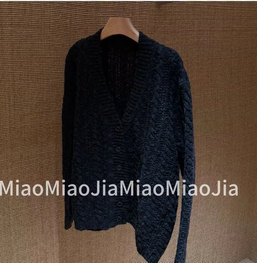 /苗苗家/『软糯格调』慵懒风长袖开衫外套女秋冬