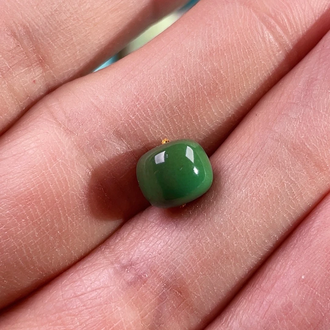 绿松石未镶嵌珠宝奇石8.5mm