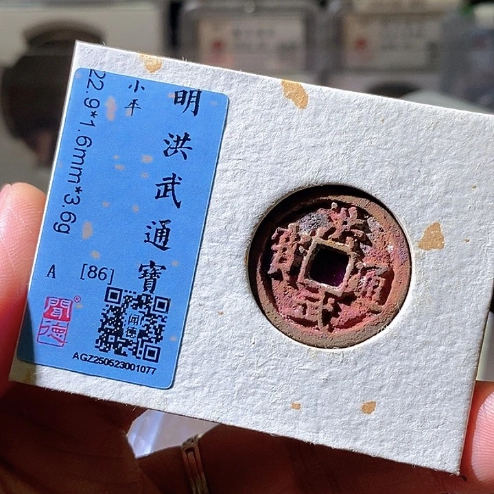 铜洪武通宝华夏天玺总店