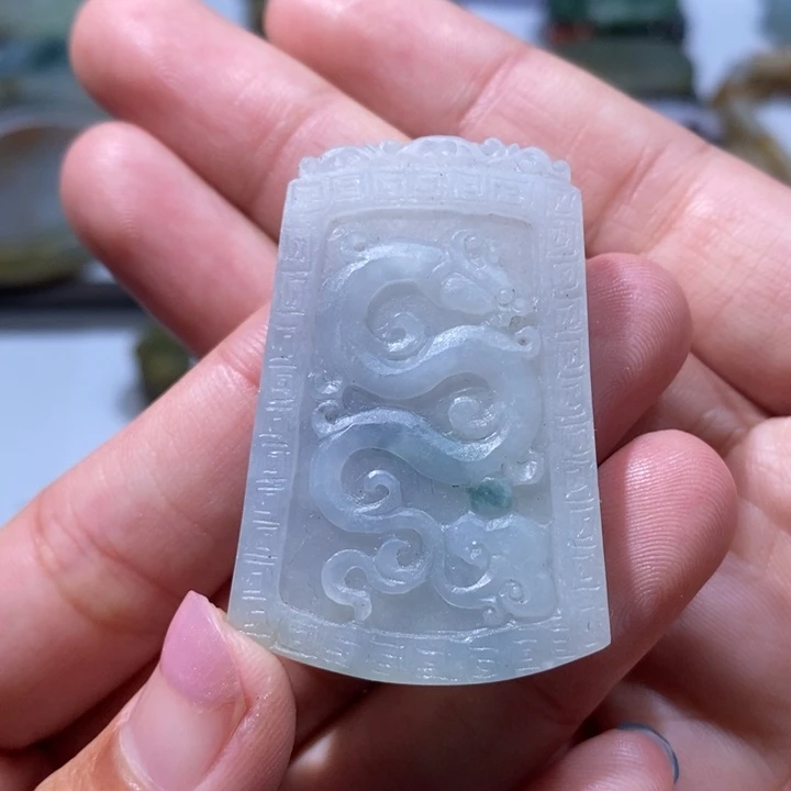 定制翡翠未镶嵌毛货