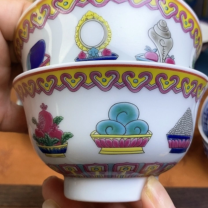 景德镇陶瓷藏式茶碗