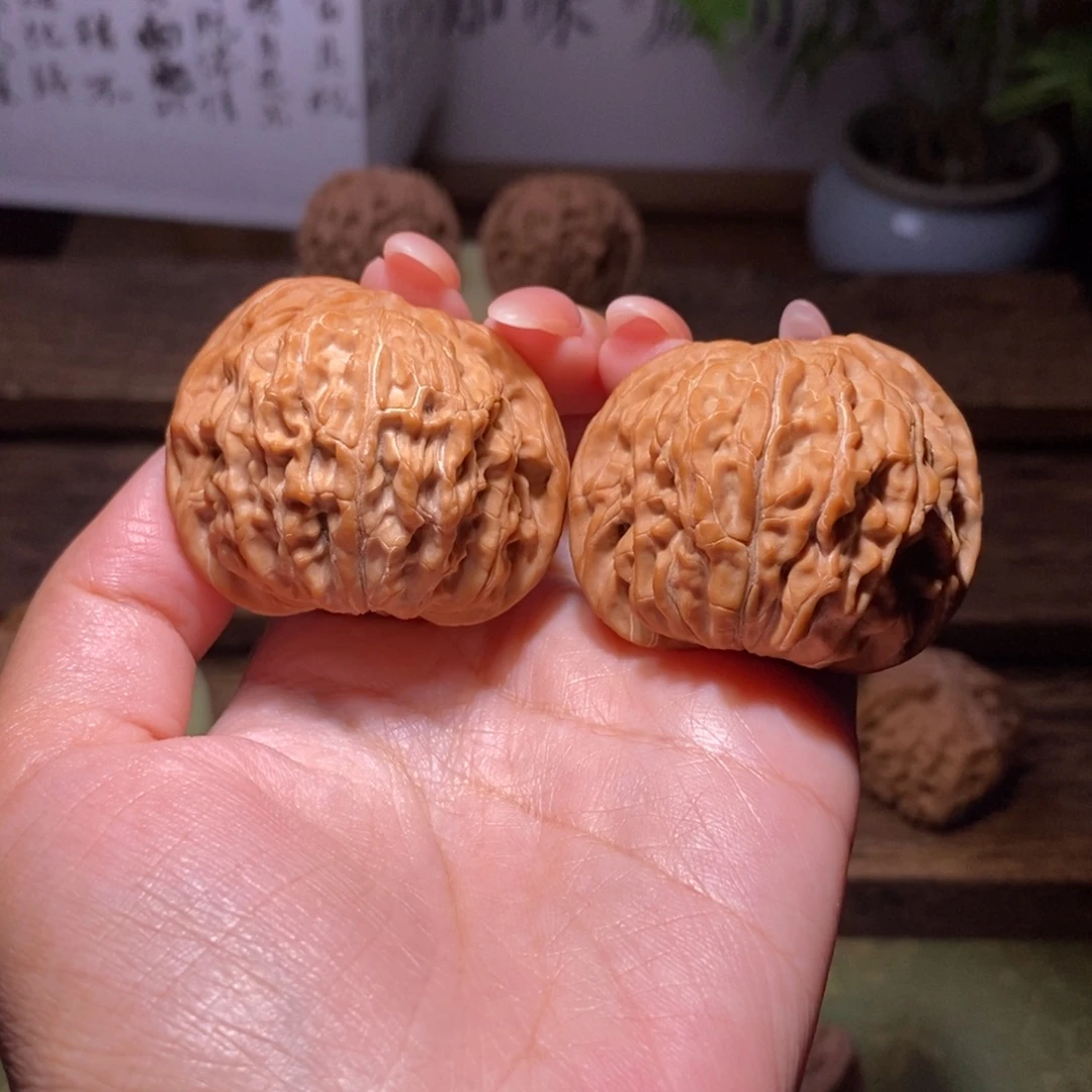 吊坠文玩核桃全品43蝴蝶磨