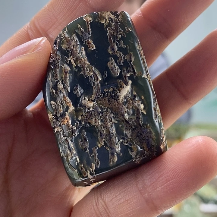 透闪石质玉随切原石把件未镶嵌