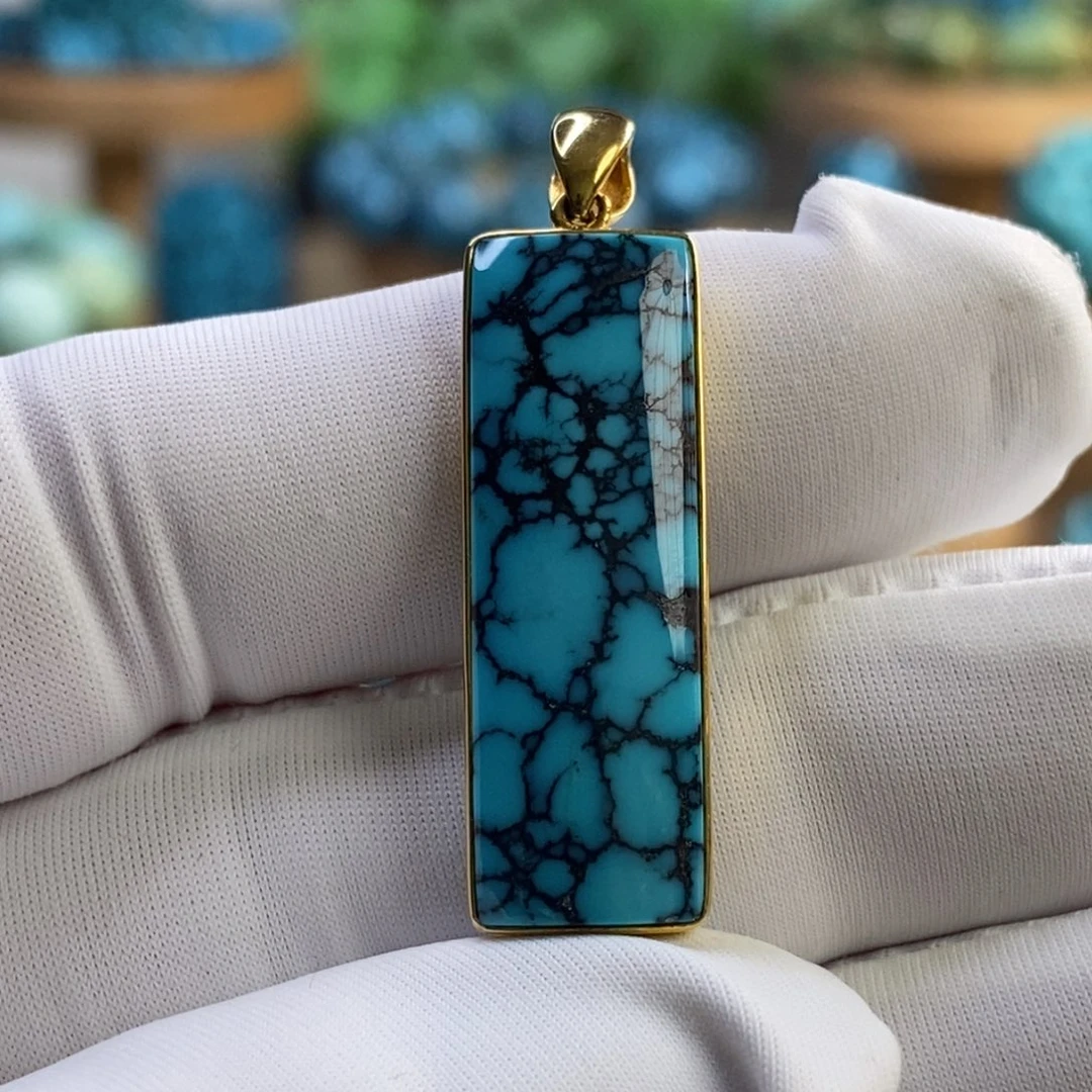 绿松石18K金镶嵌其他