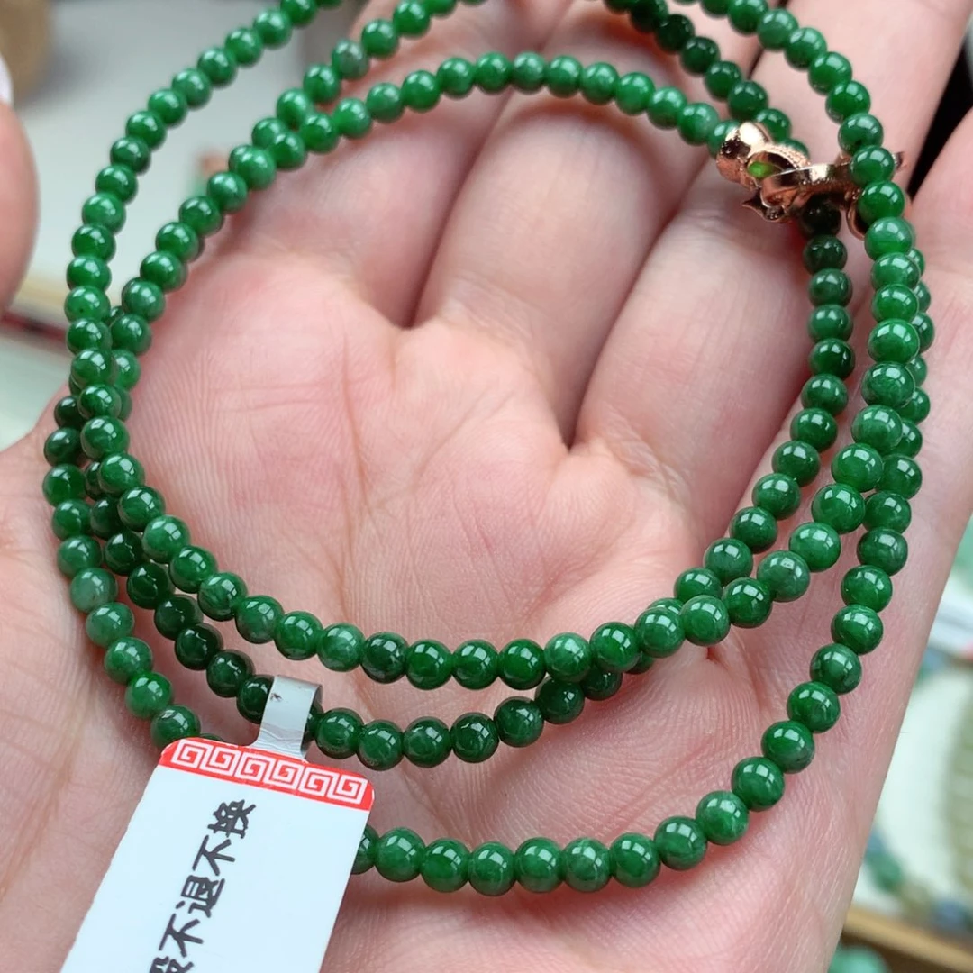 未镶嵌手链翡翠翡翠