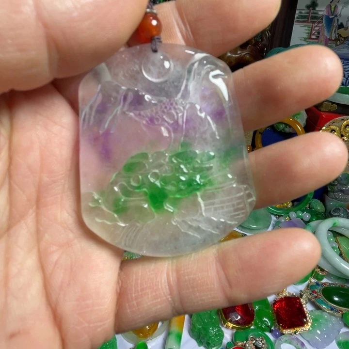 滴血莲花菩提把件