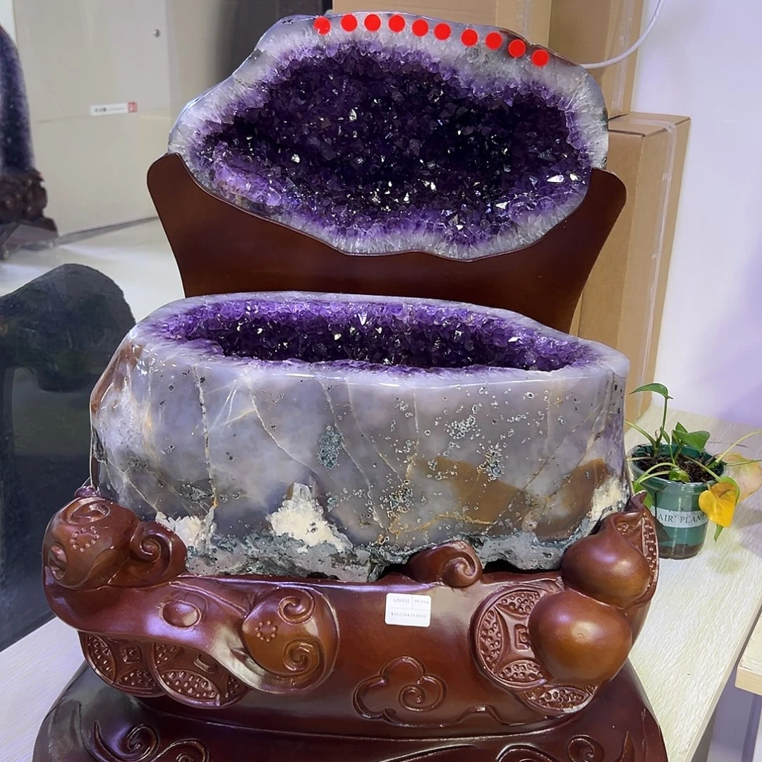 未镶嵌大型摆件（非配饰）紫晶
