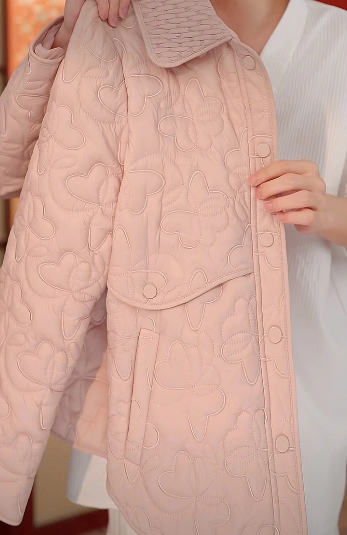 LK-2025新款小香风高端棉服