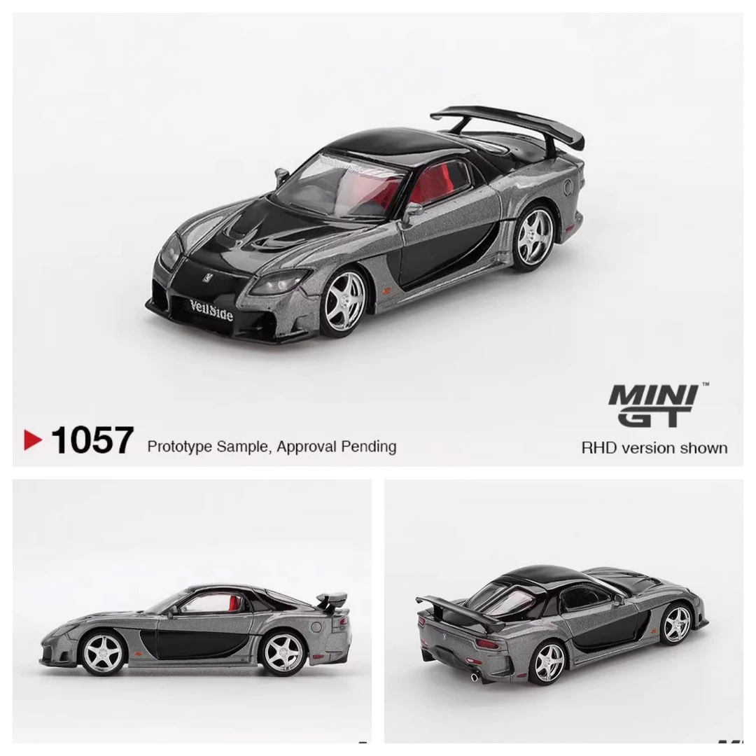MINIGT 1057# 1:64 马自达 Mazda RX7 VeilSide 合金汽车模型