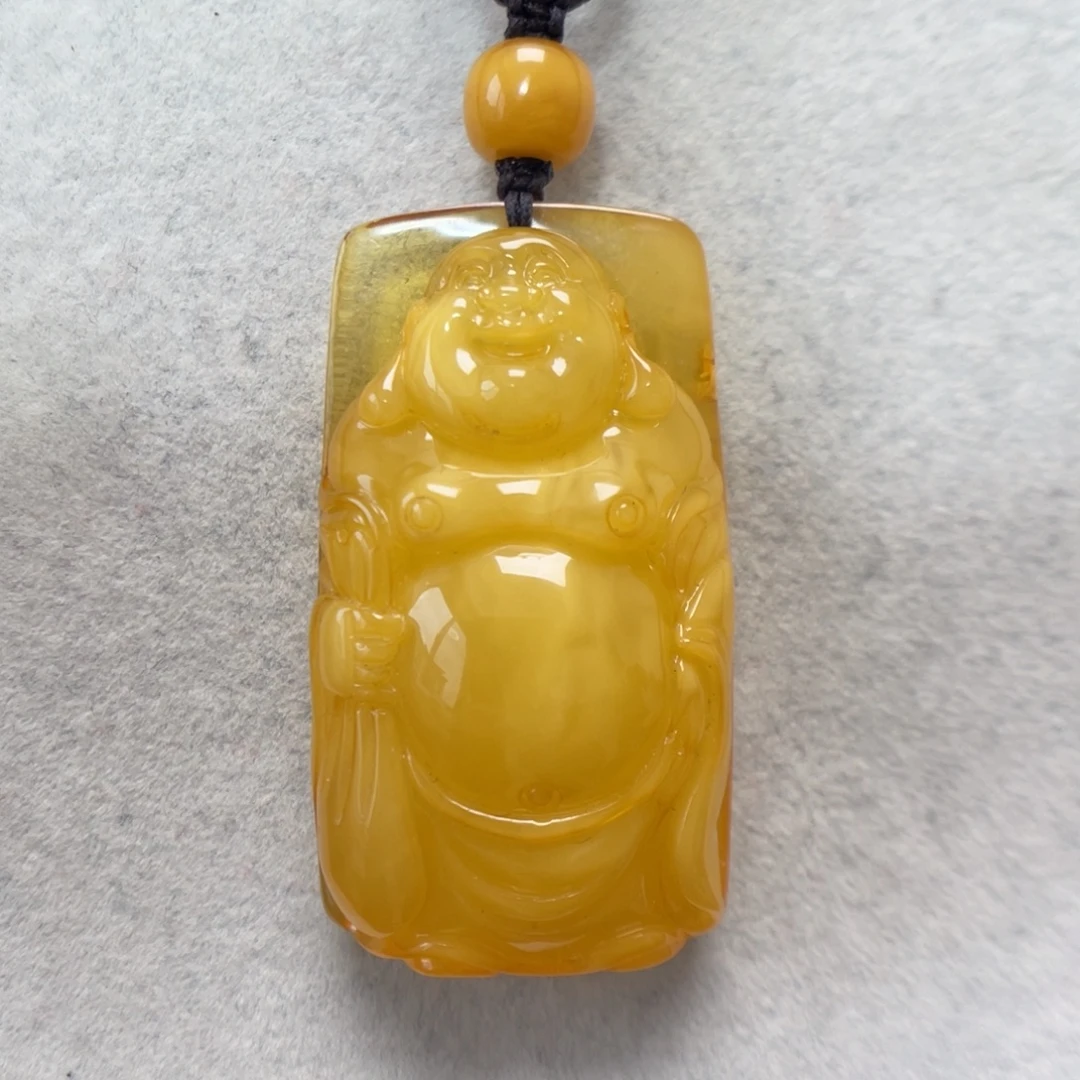 蜜蜡未镶嵌颈饰蜜蜡