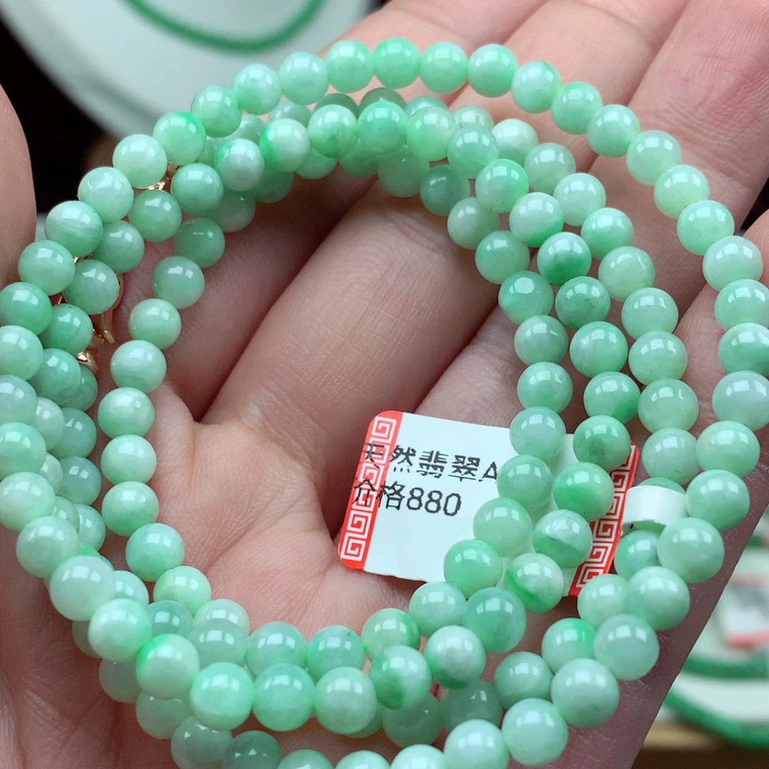 翡翠未镶嵌手链翡翠