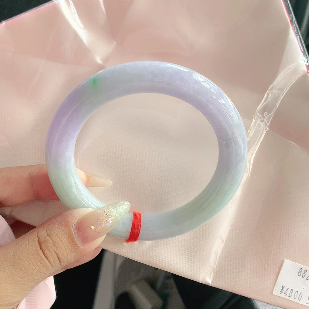 未镶嵌手镯翡翠57圈2482