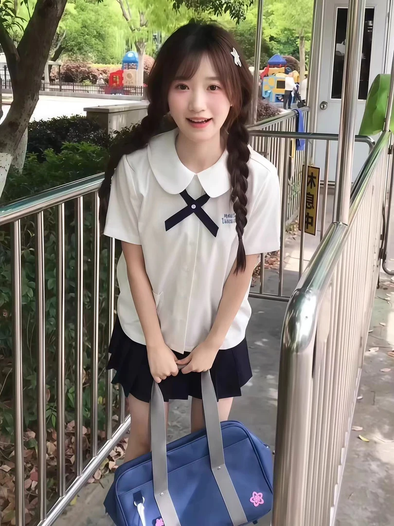 【莹莹推荐】夏季泰式学院风JK制服套装学生服泰国校服百褶裙套装