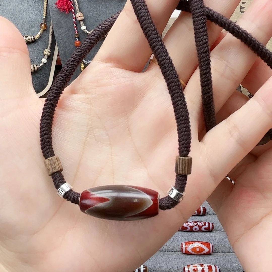玛瑙/玉髓合金颈饰