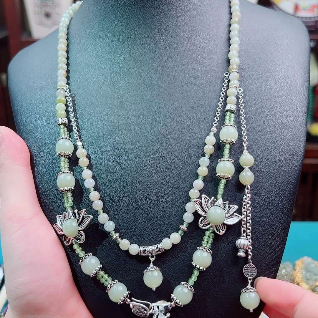 未镶嵌项链水晶项链