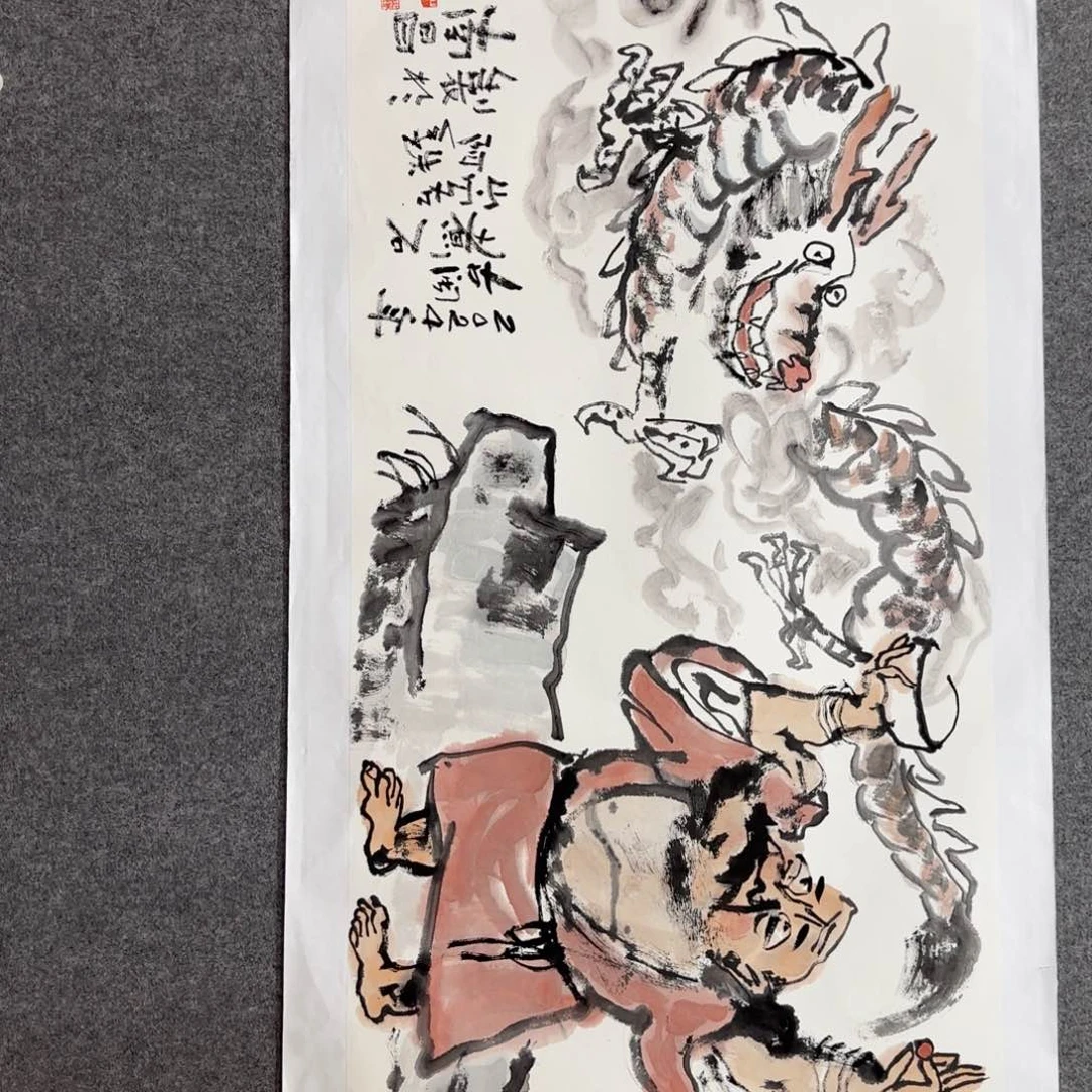 国画阿铁老师手绘作品
