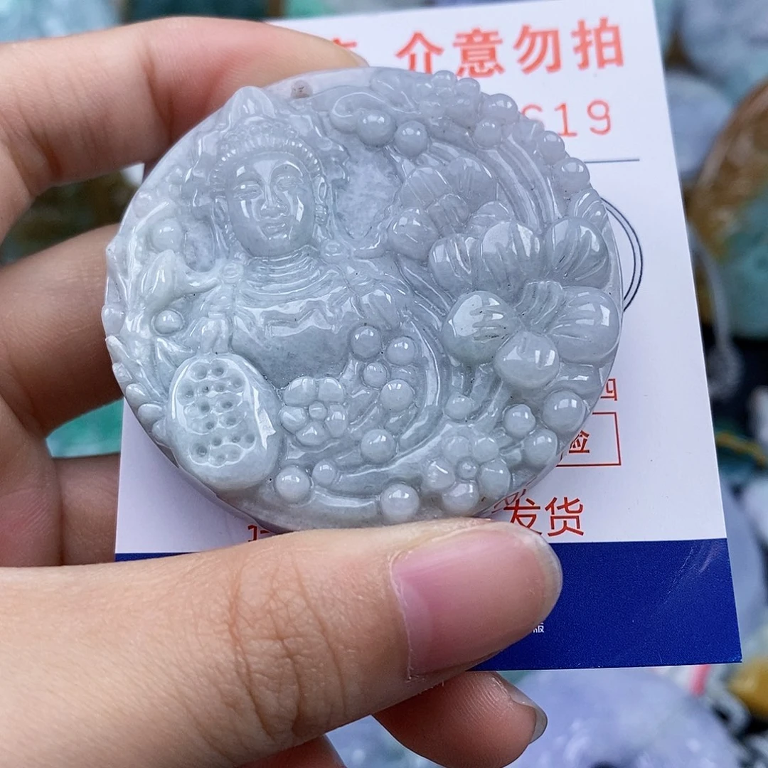 吊坠(不含链)未镶嵌翡翠