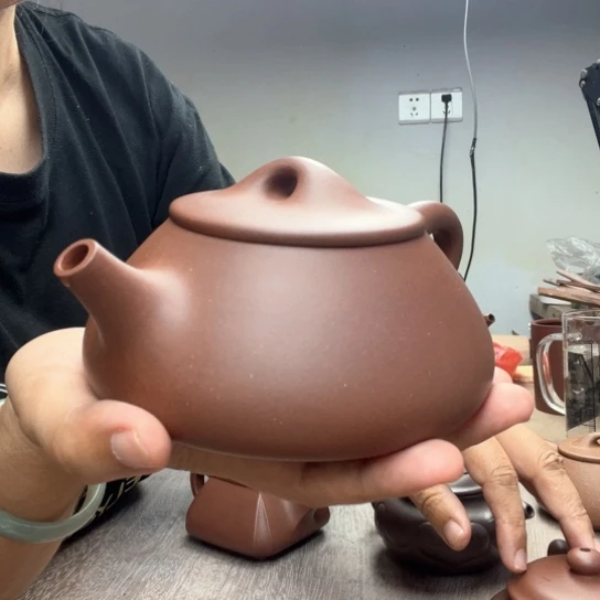 茶壶紫砂章泥料底槽清