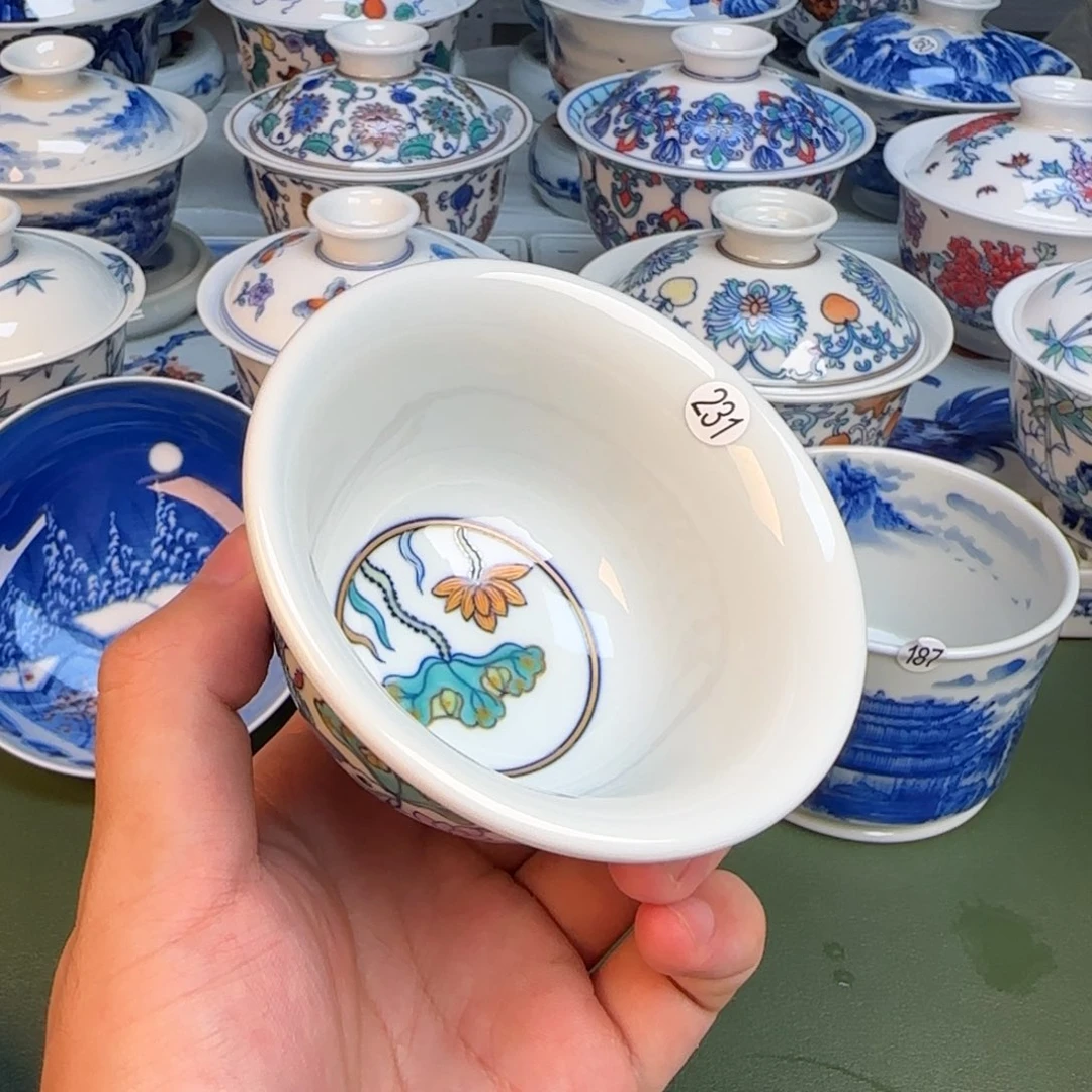 彦祖纯手工手绘茶具231