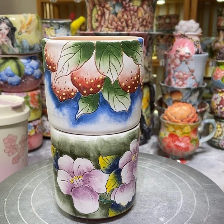 景德镇艺术手绘作品