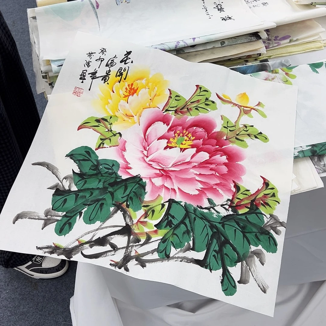 国画纯手绘作品欣赏