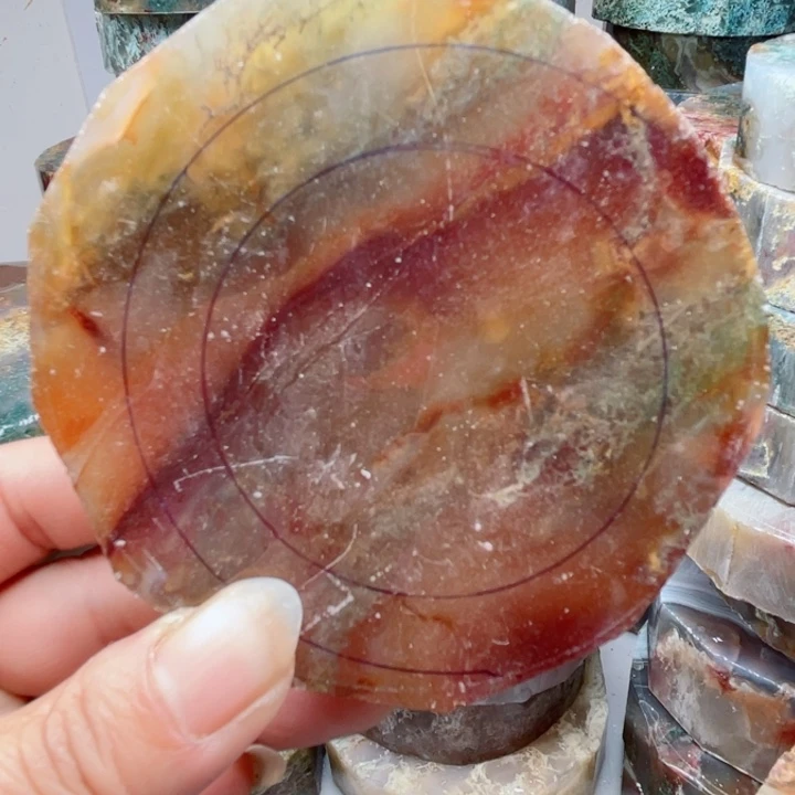 定制玛瑙红**儿定制水草玛瑙手镯