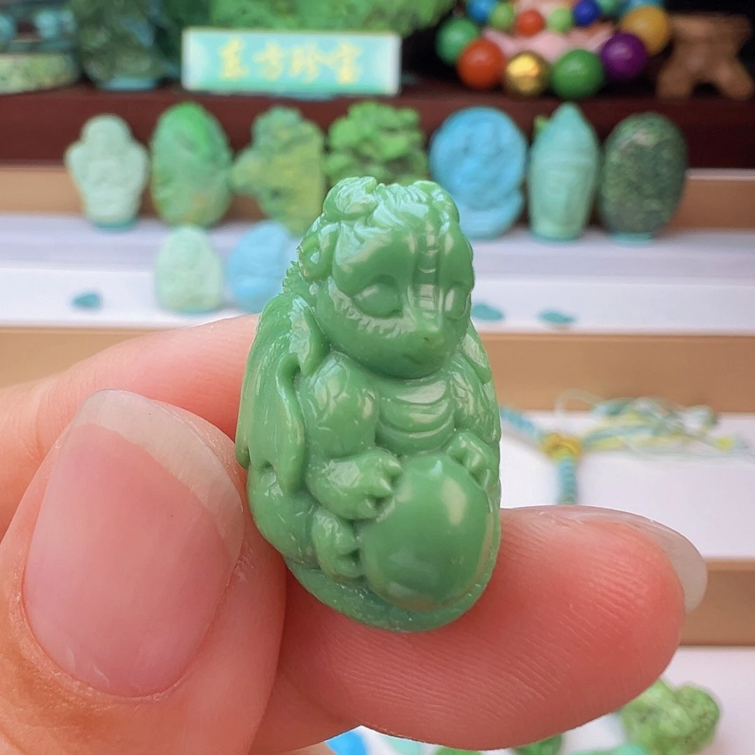 未镶嵌绿松石项链