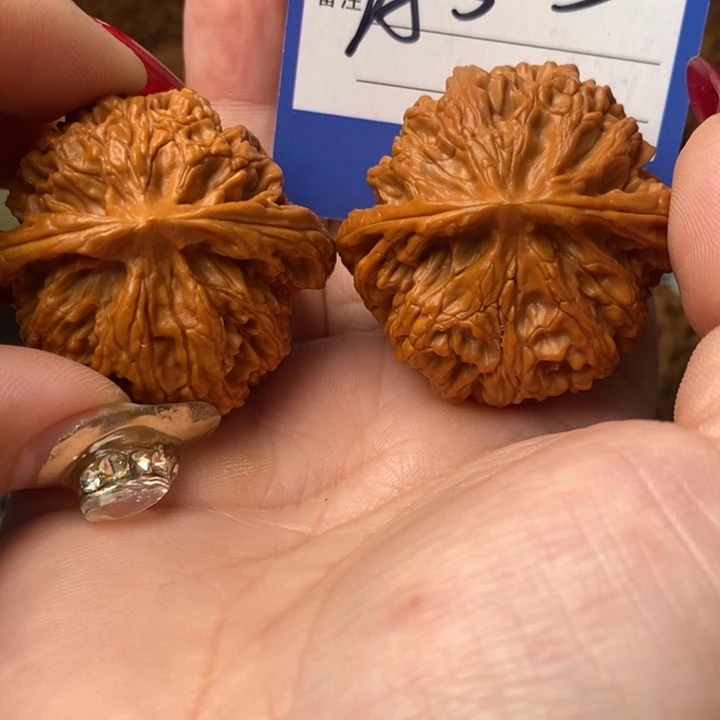 观***涛桃核把件全品大苹果